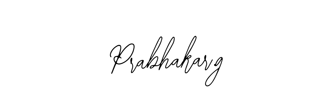 How to make Prabhakar.g signature? Bearetta-2O07w is a professional autograph style. Create handwritten signature for Prabhakar.g name. Prabhakar.g signature style 12 images and pictures png