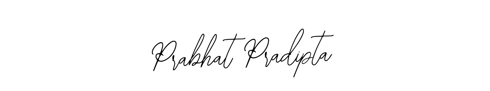 The best way (Bearetta-2O07w) to make a short signature is to pick only two or three words in your name. The name Prabhat Pradipta include a total of six letters. For converting this name. Prabhat Pradipta signature style 12 images and pictures png