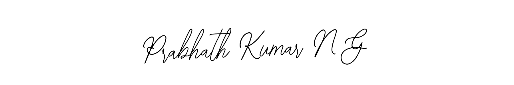 How to make Prabhath Kumar N G signature? Bearetta-2O07w is a professional autograph style. Create handwritten signature for Prabhath Kumar N G name. Prabhath Kumar N G signature style 12 images and pictures png