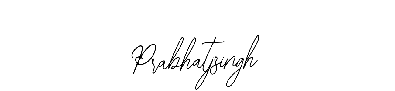 Use a signature maker to create a handwritten signature online. With this signature software, you can design (Bearetta-2O07w) your own signature for name Prabhatjsingh. Prabhatjsingh signature style 12 images and pictures png