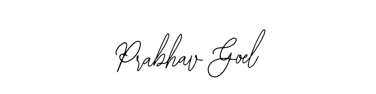 Best and Professional Signature Style for Prabhav Goel. Bearetta-2O07w Best Signature Style Collection. Prabhav Goel signature style 12 images and pictures png