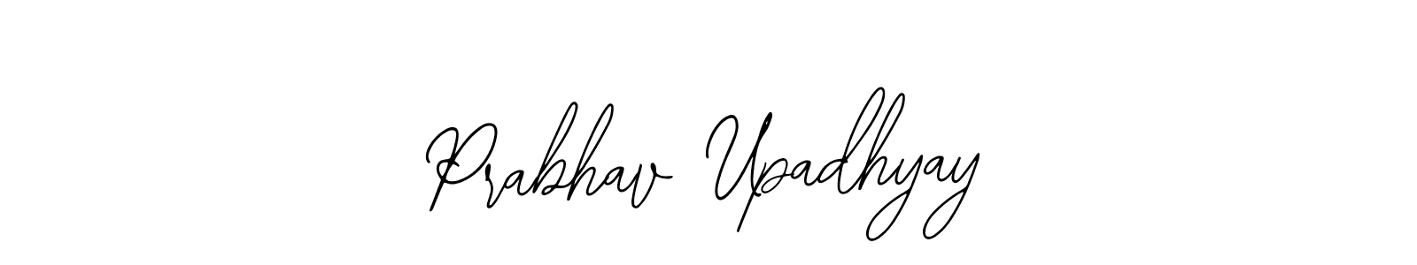 Also You can easily find your signature by using the search form. We will create Prabhav Upadhyay name handwritten signature images for you free of cost using Bearetta-2O07w sign style. Prabhav Upadhyay signature style 12 images and pictures png