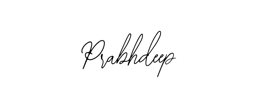 How to make Prabhdeep signature? Bearetta-2O07w is a professional autograph style. Create handwritten signature for Prabhdeep name. Prabhdeep signature style 12 images and pictures png