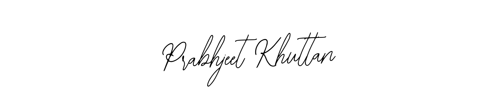 Make a beautiful signature design for name Prabhjeet Khuttan. Use this online signature maker to create a handwritten signature for free. Prabhjeet Khuttan signature style 12 images and pictures png