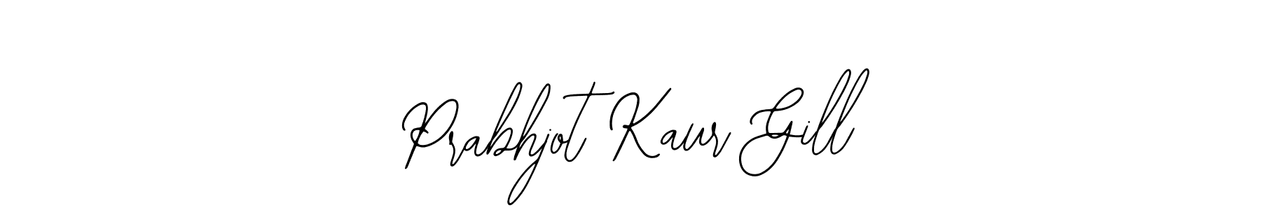 Make a beautiful signature design for name Prabhjot Kaur Gill. With this signature (Bearetta-2O07w) style, you can create a handwritten signature for free. Prabhjot Kaur Gill signature style 12 images and pictures png