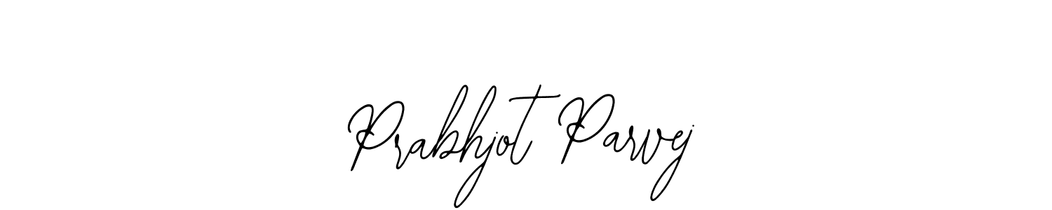 Also we have Prabhjot Parvej name is the best signature style. Create professional handwritten signature collection using Bearetta-2O07w autograph style. Prabhjot Parvej signature style 12 images and pictures png