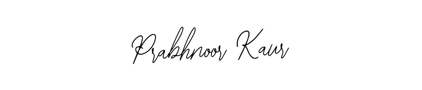 Design your own signature with our free online signature maker. With this signature software, you can create a handwritten (Bearetta-2O07w) signature for name Prabhnoor Kaur. Prabhnoor Kaur signature style 12 images and pictures png