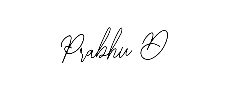 How to make Prabhu D signature? Bearetta-2O07w is a professional autograph style. Create handwritten signature for Prabhu D name. Prabhu D signature style 12 images and pictures png