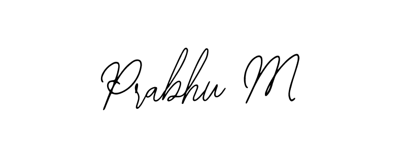 Similarly Bearetta-2O07w is the best handwritten signature design. Signature creator online .You can use it as an online autograph creator for name Prabhu M. Prabhu M signature style 12 images and pictures png