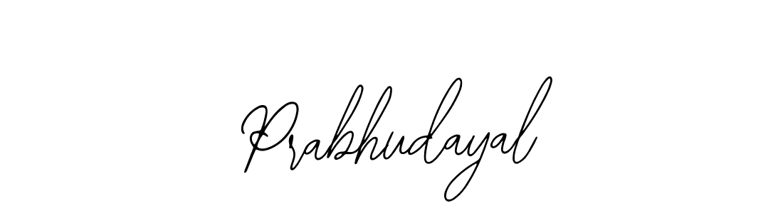 Use a signature maker to create a handwritten signature online. With this signature software, you can design (Bearetta-2O07w) your own signature for name Prabhudayal. Prabhudayal signature style 12 images and pictures png