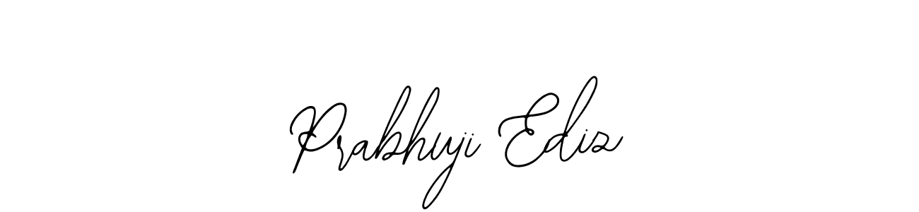 How to Draw Prabhuji Ediz signature style? Bearetta-2O07w is a latest design signature styles for name Prabhuji Ediz. Prabhuji Ediz signature style 12 images and pictures png