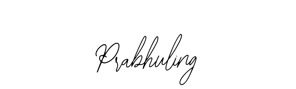 Make a beautiful signature design for name Prabhuling. With this signature (Bearetta-2O07w) style, you can create a handwritten signature for free. Prabhuling signature style 12 images and pictures png