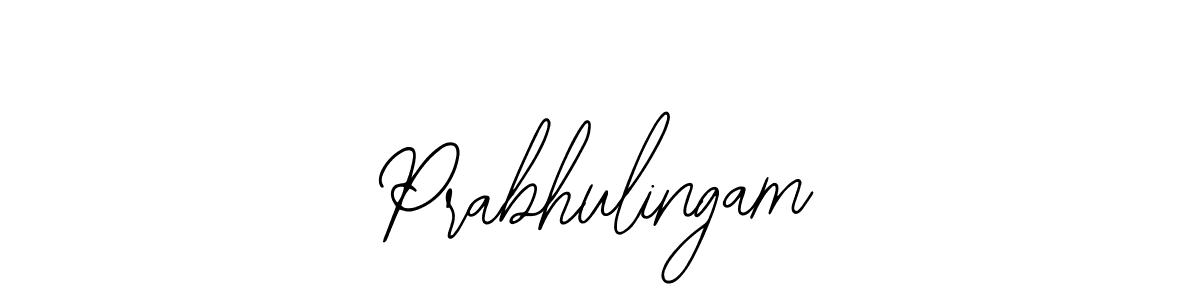 You should practise on your own different ways (Bearetta-2O07w) to write your name (Prabhulingam) in signature. don't let someone else do it for you. Prabhulingam signature style 12 images and pictures png