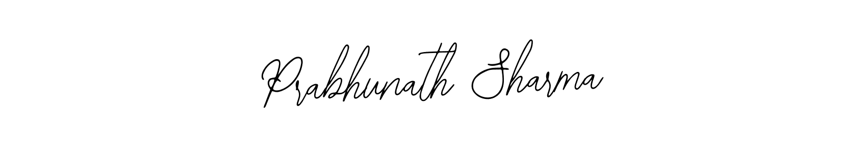 Create a beautiful signature design for name Prabhunath Sharma. With this signature (Bearetta-2O07w) fonts, you can make a handwritten signature for free. Prabhunath Sharma signature style 12 images and pictures png
