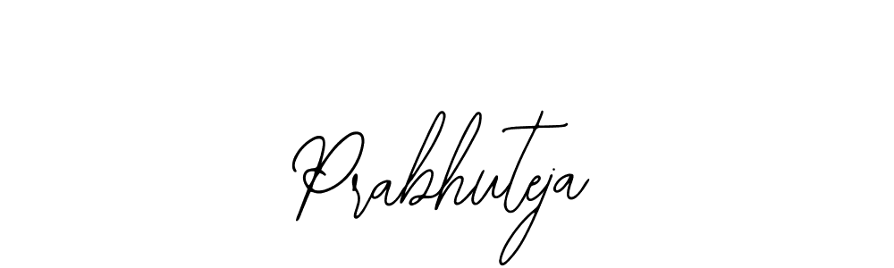 Similarly Bearetta-2O07w is the best handwritten signature design. Signature creator online .You can use it as an online autograph creator for name Prabhuteja. Prabhuteja signature style 12 images and pictures png