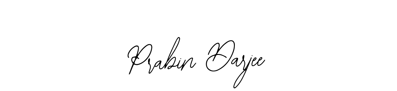 Also You can easily find your signature by using the search form. We will create Prabin Darjee name handwritten signature images for you free of cost using Bearetta-2O07w sign style. Prabin Darjee signature style 12 images and pictures png