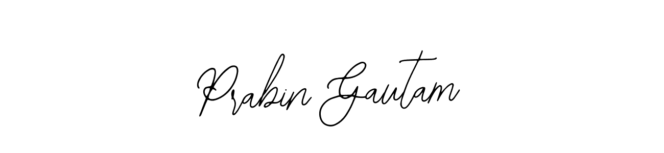 It looks lik you need a new signature style for name Prabin Gautam. Design unique handwritten (Bearetta-2O07w) signature with our free signature maker in just a few clicks. Prabin Gautam signature style 12 images and pictures png