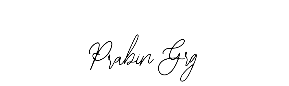 Also we have Prabin Grg name is the best signature style. Create professional handwritten signature collection using Bearetta-2O07w autograph style. Prabin Grg signature style 12 images and pictures png