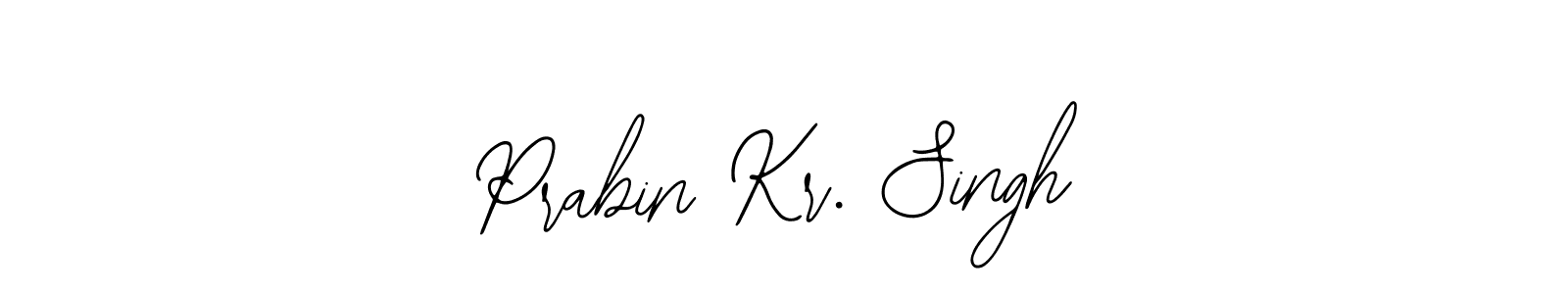 Make a beautiful signature design for name Prabin Kr. Singh. Use this online signature maker to create a handwritten signature for free. Prabin Kr. Singh signature style 12 images and pictures png