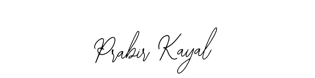 Create a beautiful signature design for name Prabir Kayal. With this signature (Bearetta-2O07w) fonts, you can make a handwritten signature for free. Prabir Kayal signature style 12 images and pictures png