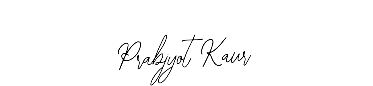 Use a signature maker to create a handwritten signature online. With this signature software, you can design (Bearetta-2O07w) your own signature for name Prabjyot Kaur. Prabjyot Kaur signature style 12 images and pictures png