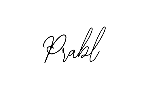 How to make Prabl signature? Bearetta-2O07w is a professional autograph style. Create handwritten signature for Prabl name. Prabl signature style 12 images and pictures png