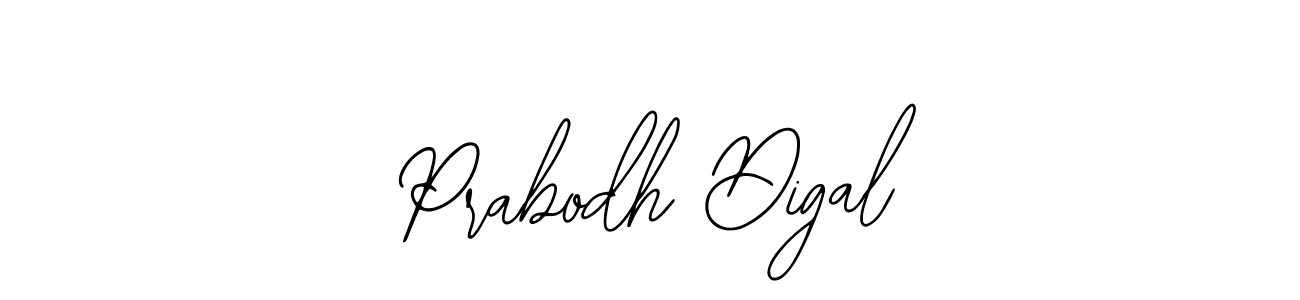 You can use this online signature creator to create a handwritten signature for the name Prabodh Digal. This is the best online autograph maker. Prabodh Digal signature style 12 images and pictures png