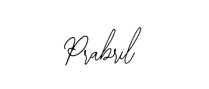 Prabril stylish signature style. Best Handwritten Sign (Bearetta-2O07w) for my name. Handwritten Signature Collection Ideas for my name Prabril. Prabril signature style 12 images and pictures png