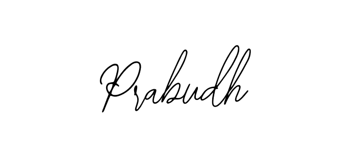 It looks lik you need a new signature style for name Prabudh. Design unique handwritten (Bearetta-2O07w) signature with our free signature maker in just a few clicks. Prabudh signature style 12 images and pictures png