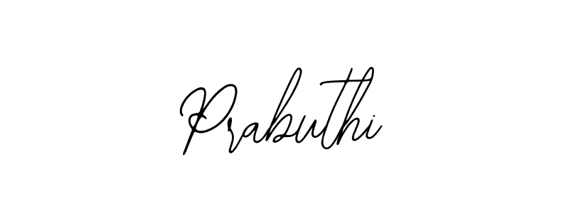 Similarly Bearetta-2O07w is the best handwritten signature design. Signature creator online .You can use it as an online autograph creator for name Prabuthi. Prabuthi signature style 12 images and pictures png