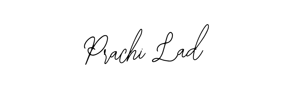 You should practise on your own different ways (Bearetta-2O07w) to write your name (Prachi Lad) in signature. don't let someone else do it for you. Prachi Lad signature style 12 images and pictures png