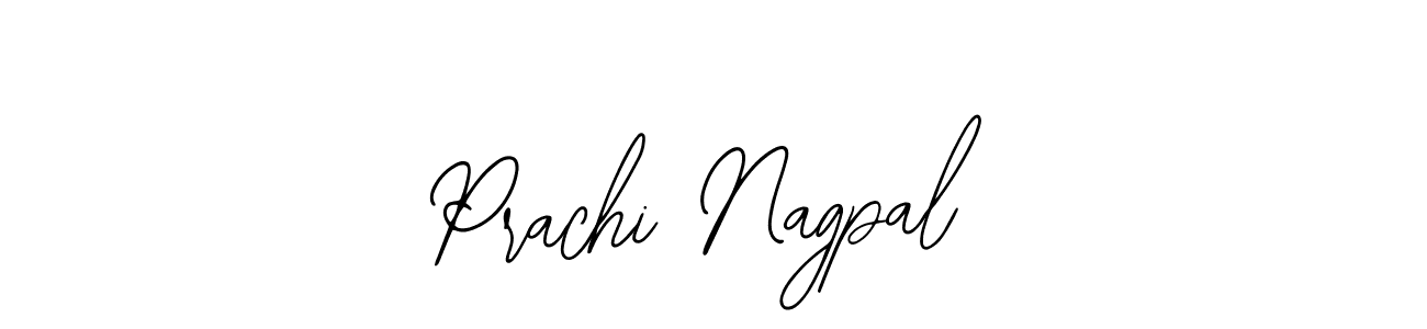 Make a beautiful signature design for name Prachi Nagpal. Use this online signature maker to create a handwritten signature for free. Prachi Nagpal signature style 12 images and pictures png