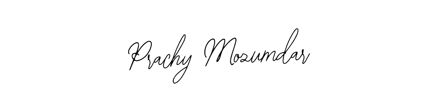 Prachy Mozumdar stylish signature style. Best Handwritten Sign (Bearetta-2O07w) for my name. Handwritten Signature Collection Ideas for my name Prachy Mozumdar. Prachy Mozumdar signature style 12 images and pictures png