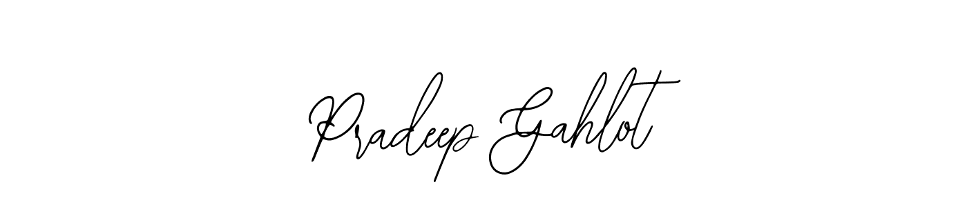 It looks lik you need a new signature style for name Pradeep Gahlot. Design unique handwritten (Bearetta-2O07w) signature with our free signature maker in just a few clicks. Pradeep Gahlot signature style 12 images and pictures png