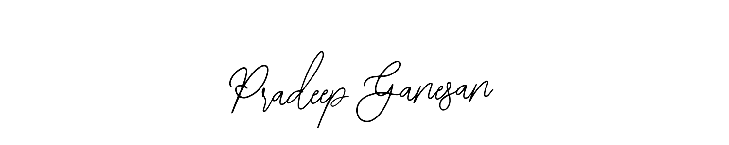 Use a signature maker to create a handwritten signature online. With this signature software, you can design (Bearetta-2O07w) your own signature for name Pradeep Ganesan. Pradeep Ganesan signature style 12 images and pictures png