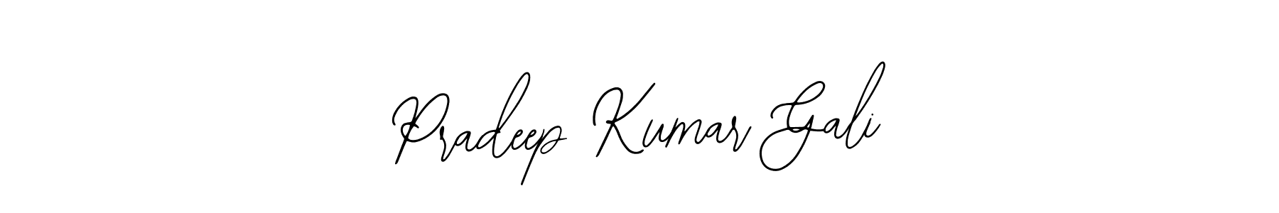 You should practise on your own different ways (Bearetta-2O07w) to write your name (Pradeep Kumar Gali) in signature. don't let someone else do it for you. Pradeep Kumar Gali signature style 12 images and pictures png