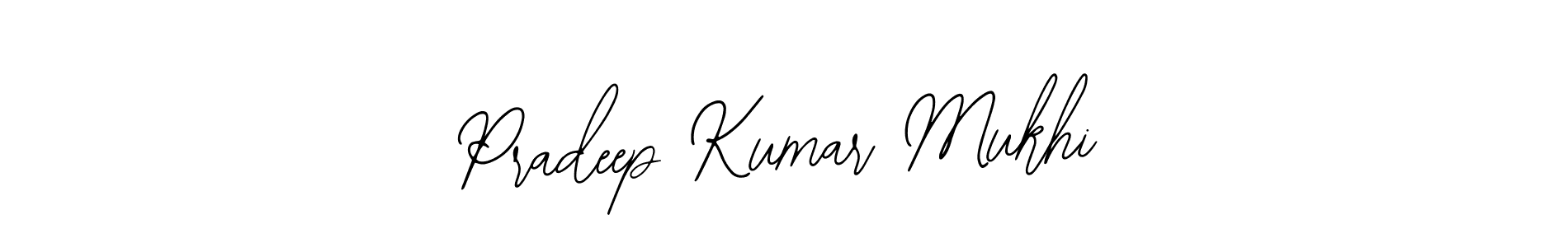Design your own signature with our free online signature maker. With this signature software, you can create a handwritten (Bearetta-2O07w) signature for name Pradeep Kumar Mukhi. Pradeep Kumar Mukhi signature style 12 images and pictures png