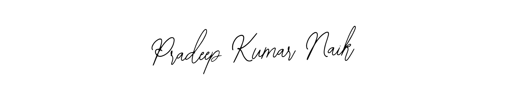 You should practise on your own different ways (Bearetta-2O07w) to write your name (Pradeep Kumar Naik) in signature. don't let someone else do it for you. Pradeep Kumar Naik signature style 12 images and pictures png