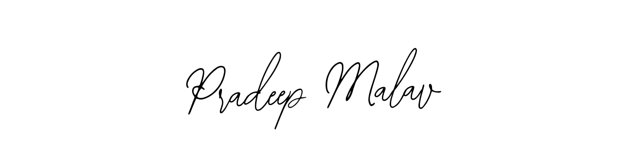 if you are searching for the best signature style for your name Pradeep Malav. so please give up your signature search. here we have designed multiple signature styles  using Bearetta-2O07w. Pradeep Malav signature style 12 images and pictures png