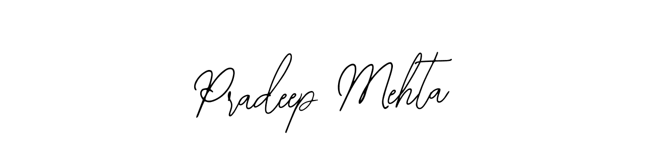 Create a beautiful signature design for name Pradeep Mehta. With this signature (Bearetta-2O07w) fonts, you can make a handwritten signature for free. Pradeep Mehta signature style 12 images and pictures png