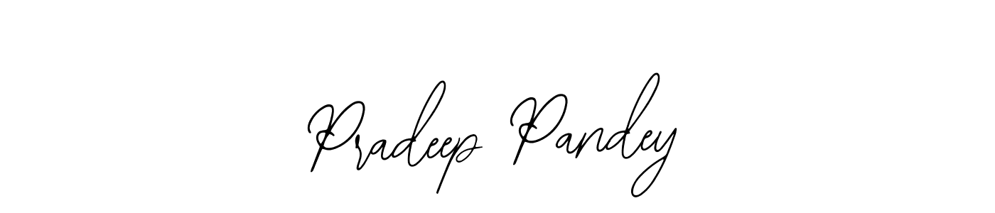 Also You can easily find your signature by using the search form. We will create Pradeep Pandey name handwritten signature images for you free of cost using Bearetta-2O07w sign style. Pradeep Pandey signature style 12 images and pictures png