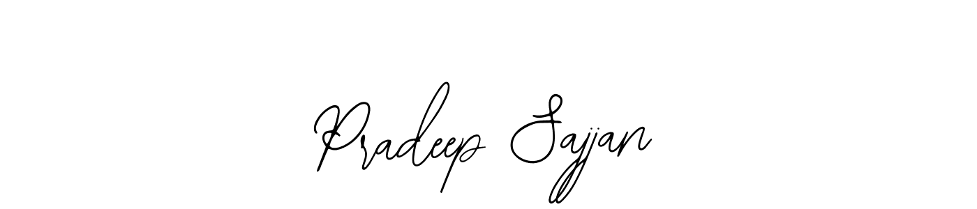 Create a beautiful signature design for name Pradeep Sajjan. With this signature (Bearetta-2O07w) fonts, you can make a handwritten signature for free. Pradeep Sajjan signature style 12 images and pictures png