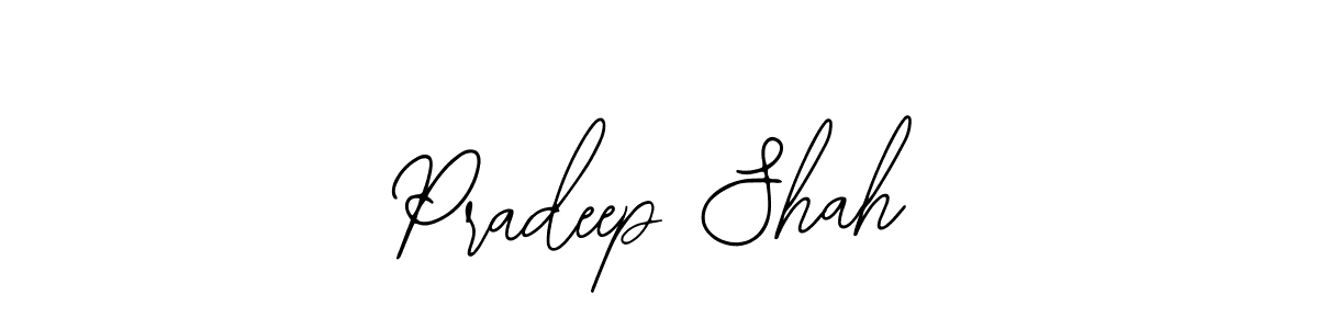 Create a beautiful signature design for name Pradeep Shah. With this signature (Bearetta-2O07w) fonts, you can make a handwritten signature for free. Pradeep Shah signature style 12 images and pictures png