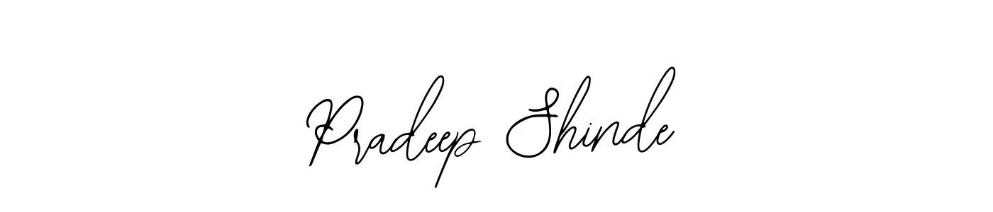 How to make Pradeep Shinde signature? Bearetta-2O07w is a professional autograph style. Create handwritten signature for Pradeep Shinde name. Pradeep Shinde signature style 12 images and pictures png