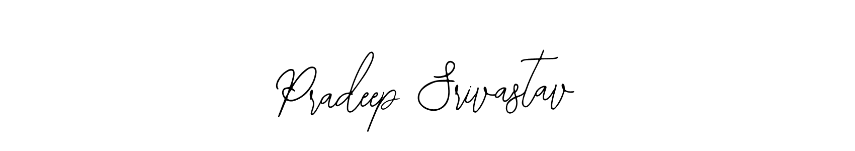 Create a beautiful signature design for name Pradeep Srivastav. With this signature (Bearetta-2O07w) fonts, you can make a handwritten signature for free. Pradeep Srivastav signature style 12 images and pictures png