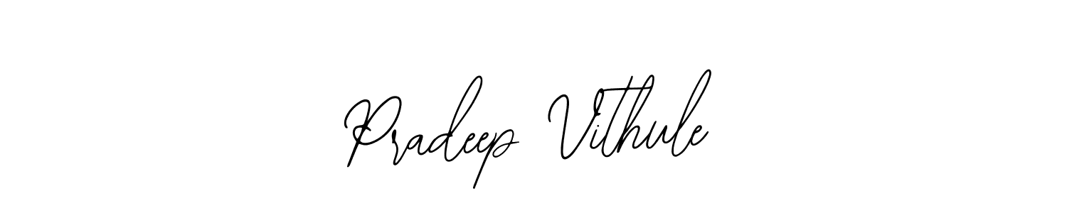 You can use this online signature creator to create a handwritten signature for the name Pradeep Vithule. This is the best online autograph maker. Pradeep Vithule signature style 12 images and pictures png