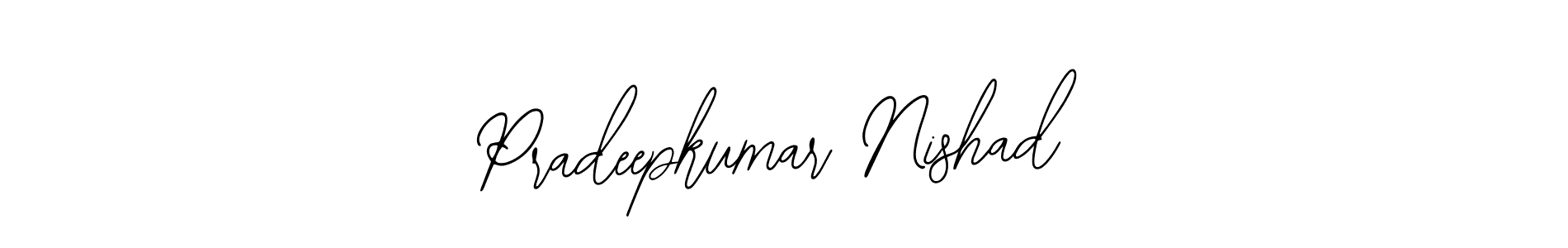 Use a signature maker to create a handwritten signature online. With this signature software, you can design (Bearetta-2O07w) your own signature for name Pradeepkumar Nishad. Pradeepkumar Nishad signature style 12 images and pictures png