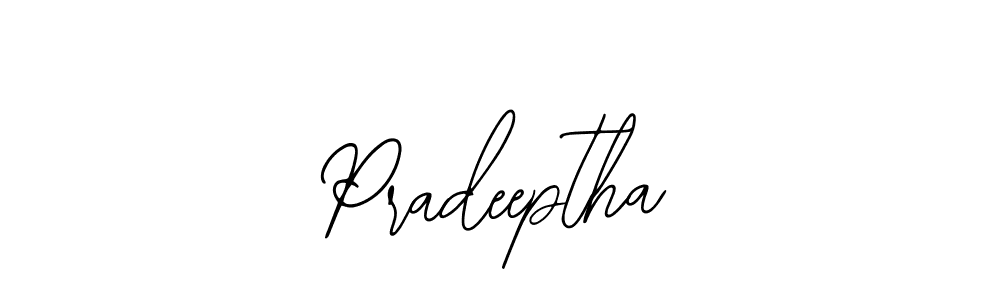 Also You can easily find your signature by using the search form. We will create Pradeeptha name handwritten signature images for you free of cost using Bearetta-2O07w sign style. Pradeeptha signature style 12 images and pictures png