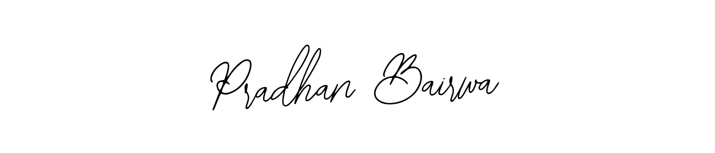 if you are searching for the best signature style for your name Pradhan Bairwa. so please give up your signature search. here we have designed multiple signature styles  using Bearetta-2O07w. Pradhan Bairwa signature style 12 images and pictures png