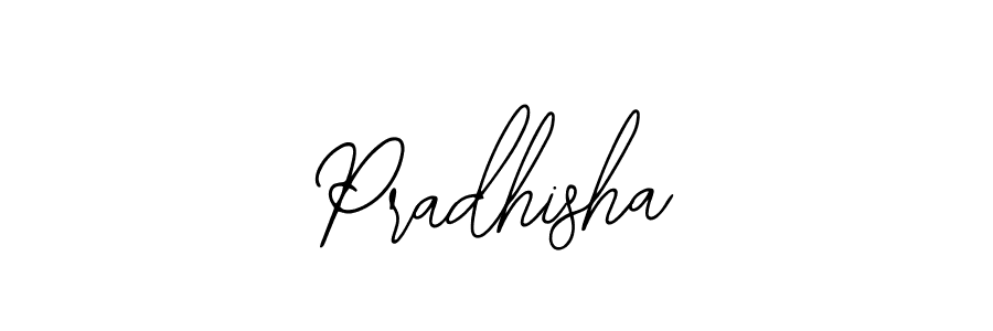 Design your own signature with our free online signature maker. With this signature software, you can create a handwritten (Bearetta-2O07w) signature for name Pradhisha. Pradhisha signature style 12 images and pictures png